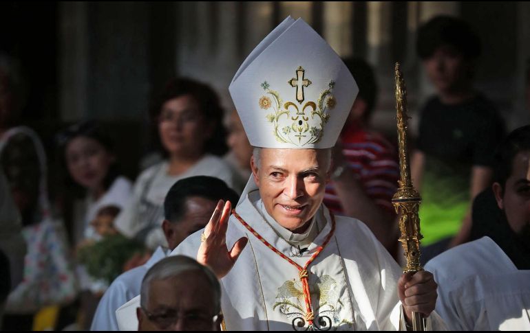 Previo a la misa de Jueves Santo, Aguiar Retes informó que se busca reformar la formación sacerdotal. SUN/J. Reyes