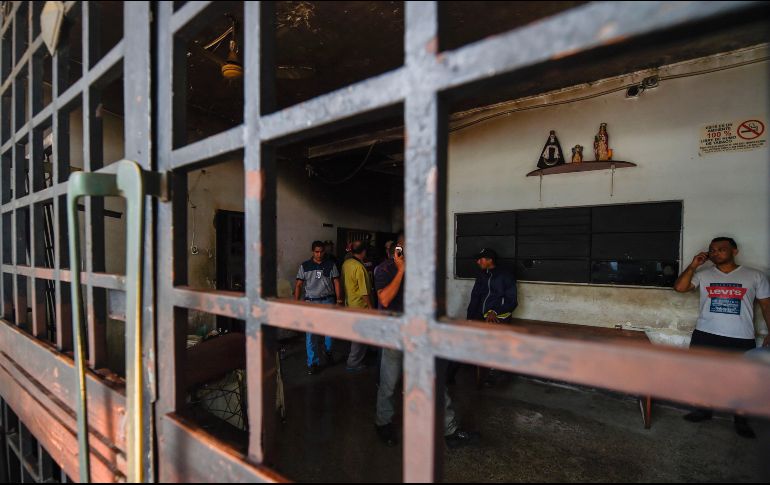 Las autoridades informaron que la mayoría de los reclusos murieron calcinados o por asfixia.AFP/J. Barreto