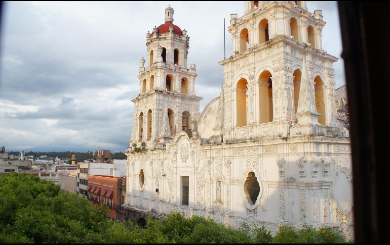 Templo del Espíritu Santo “La compañía de Jesús”, en Puebla, uno de los edificios intervenidos. ESPECIAL