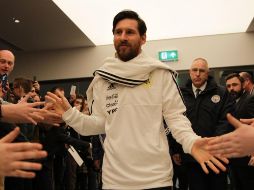 El gesto del astro del Barcelona habría sido apreciado por los otros integrantes de la Selección. TWITTER/@Argentina