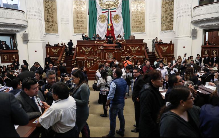 El próximo martes, la Asamblea Legislativa de la Ciudad de México iniciará el proceso para designar al jefe de Gobierno sustituto. SUN / ARCHIVO