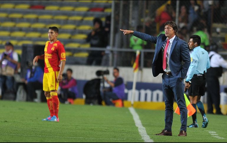 El técnico del Rebaño expresó que les fue bien tras creer que estaban a la altura del partido. AFP / R. Vázquez