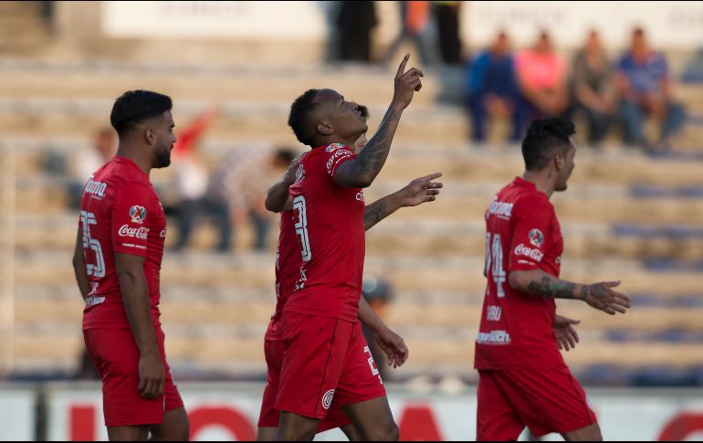 Los Diablos suman 27 puntos y relegan al segundo lugar de la clasificación al Santos, que se queda con 26 unidades. EFE/F. Guasco Lobos