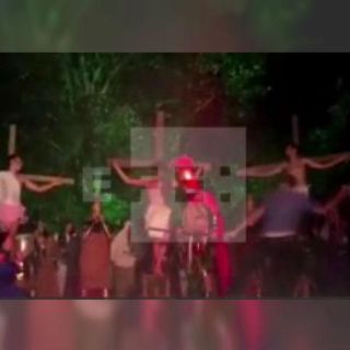 Hombre en Brasil invade obra de teatro y ataca actor para "salvar" a Jesús