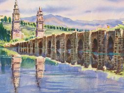 El nombre de “Puente Grande” (o de Tololotán) se lo debe en buena medida a la regia estructura colonial de cantera y piedra que permite cruzar el Río Santiago. EL INFORMADOR/ J. Monroy