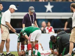El “Chapo” Montes sufrió una aparatosa fractura de tibia y peroné a menos de dos semanas para el inicio del Mundial de Brasil 2014. MEXSPORT/ARCHIVO