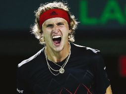 Alexander Zverev. El tenista alemán no pasó mayores problemas para dar cuenta del español Pablo Carreño Busta en las Semifinales. AFP/C. Brunskill