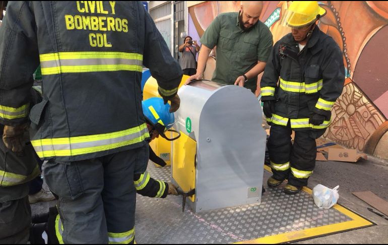 Los hechos ocurrieron en los cruces de las calles Pedro Moreno y Argentina, en la colonia Americana. ESPECIAL / Protección Civil de Guadalajara