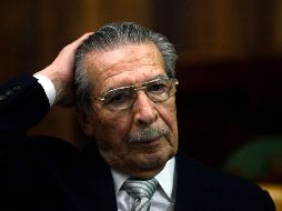 A Ríos Montt, el tribunal lo responsabilizó de la matanza de mil 771 indígenas mayas ixiles. AFP / ARCHIVO