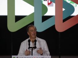 Durante el evento el candidato presidencial de la coalición Todos por México, llamó a los jóvenes a votar por su proyecto. TWITTER/ @JoseAMeadeK