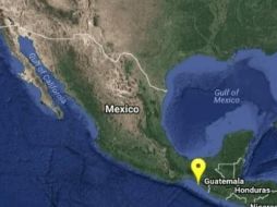 Autoridades no han reportado afectaciones o víctimas hasta el momento. TWITTER/@SSNMexico