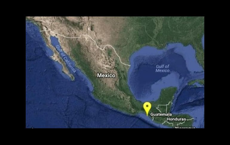 Autoridades no han reportado afectaciones o víctimas hasta el momento. TWITTER/@SSNMexico