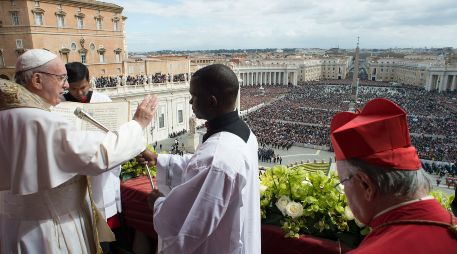 El líder católico recalcó la importancia de ayudar al prójimo. EFE/Prensa del Vaticano
