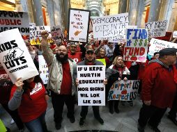 Oklahoma forma parte de los 12 estados que redujeron drásticamente el presupuesto para educación tras la crisis de 2008. AFP/ B. Pugliano