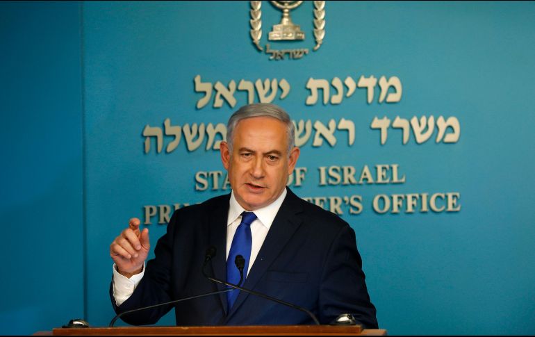 El jefe del Gobierno israelí anunció en la tarde de ayer el acuerdo con el organismo de la ONU, pero horas después lo suspendió. AFP/M. Kahana