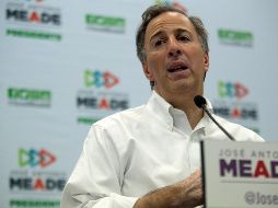 La víspera, Meade retó, a través de Twitter, a López Obrador y a Anaya Cortés a dicho debate. SUN / G. Espinosa