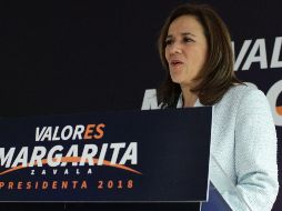 Margarita Zavala dice que el autobús aún no tiene nombre. NTX / ARCHIVO