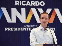 Anaya dijo que López Obrador es como la “Chimoltrufia” en el tema del Aeropuerto. EFE / Especial