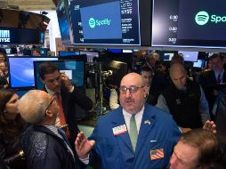 Spotify inció sus acciones a un precio de 165.90 dólares. AFP / B. R. Smith