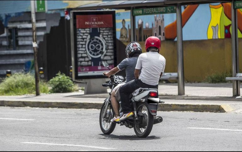 Los dos ladrones escaparon en una motocicleta de bajo cilindrada. EL INFORMADOR / ARCHIVO