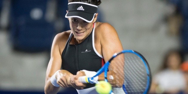 Garbi&ntilde;e Muguruza debuta con triunfo en el Abierto de Monterrey