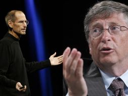 Steve Jobs (izquierda) Bill Gates (derecha) Fotos: AFP y AP / Archivo