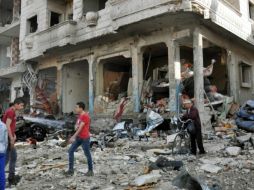 En casi siete años, la guerra en Siria ha dejado más de 340 mil muertos y millones de desplazados. EFE / ARCHIVO