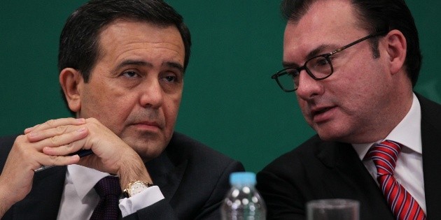 Luis Videgaray e Ildefonso Guajardo viajan a Washington