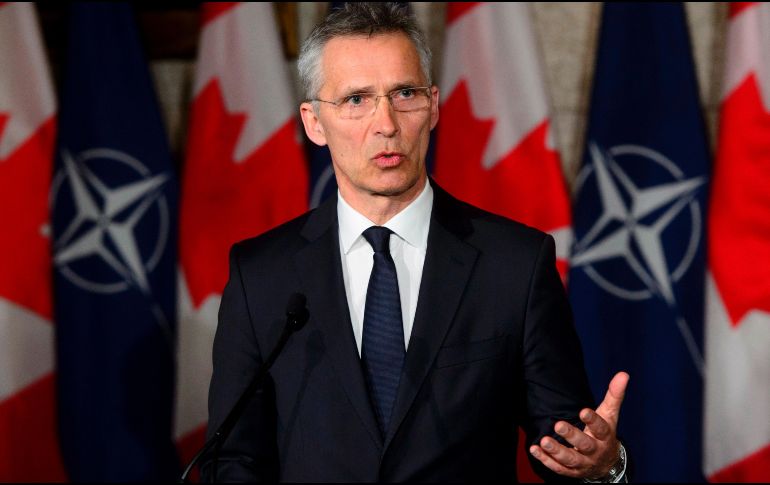 Jens Stoltenberg, secretario general de la OTAN, afirmó que el organismo 