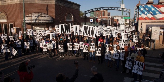 Miles homenajean a Martin Luther King en Estados Unidos