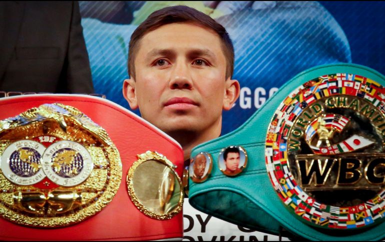 Cómo campeón mediano del Consejo Mundial de Boxeo, Golovkin tiene derecho a una defensa opcional de su cetro, que hará con el azteca. AP / ARCHIVO