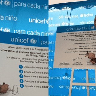 Anaya y Meade firman agenda de Infancia y Adolescencia de Unicef