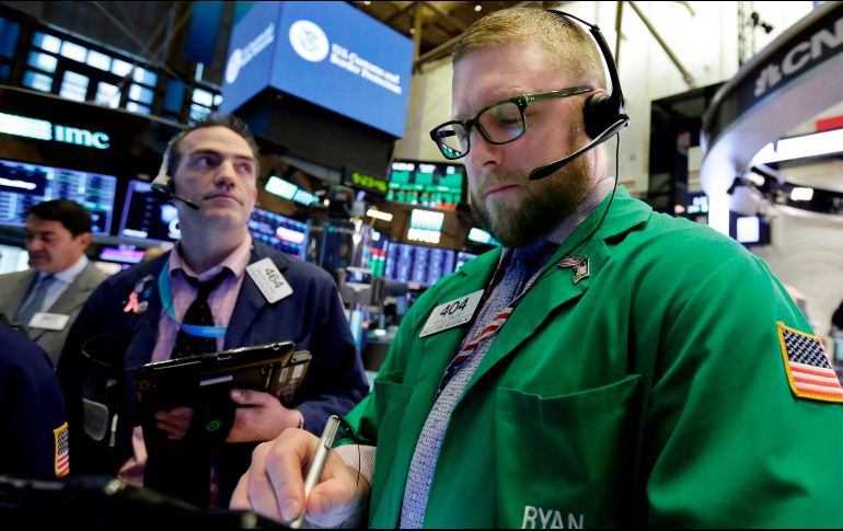 Luego de que las preocupaciones por las relaciones entre EU y China azotaran al mercado, la Bolsa neoyorquina se mostró optimista en la sesión de hoy. AP / R. Drew