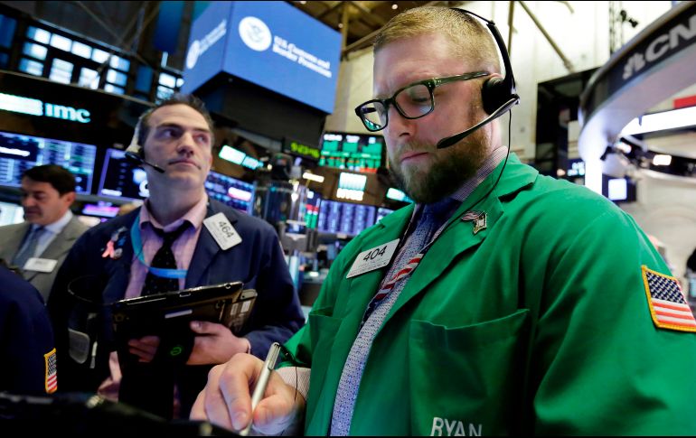 Luego de que las preocupaciones por las relaciones entre EU y China azotaran al mercado, la Bolsa neoyorquina se mostró optimista en la sesión de hoy. AP / R. Drew