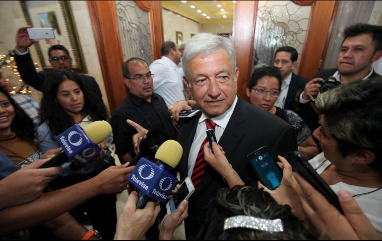 Andrés Manuel publicó en sus redes sociales que rechaza las amenazas de Donald. SUN / ARCHIVO