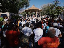 Alfaro visitó 10 municipios de la zona Norte de Jalisco. FACEBOOK/EnriqueAlfaroR