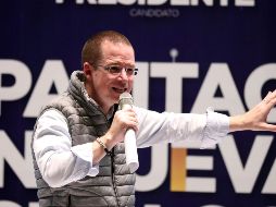 Ricardo Anaya dialogó con jóvenes y les propuso un hackatón. SUN/A. Ojeda