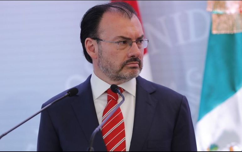 El canciller mexicano confía que en la Casa Blanca se reflexione sobre la tónica de comunicación que ha prevalecido durante esta semana. EFE / ARCHIVO