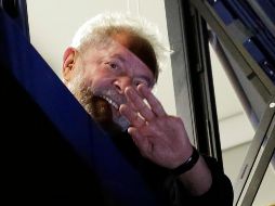 El ex sindicalista se encuentra en la sede del Sindicato de Metalúrgicos de Sao Bernardo do Campo. AP / N. Antoine