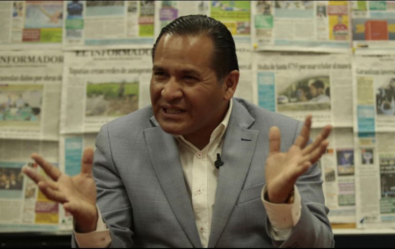 Almaguer Ramírez señaló a su contrincante de tener acercamientos con el presidente del Tribunal Electoral local. EL INFORMADOR / Archivo