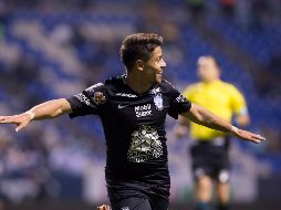 Sebastián Palacios se marcó cuatro de los seis goles con que Pachuca derrotó al Puebla. MEXSPORT / Isabel