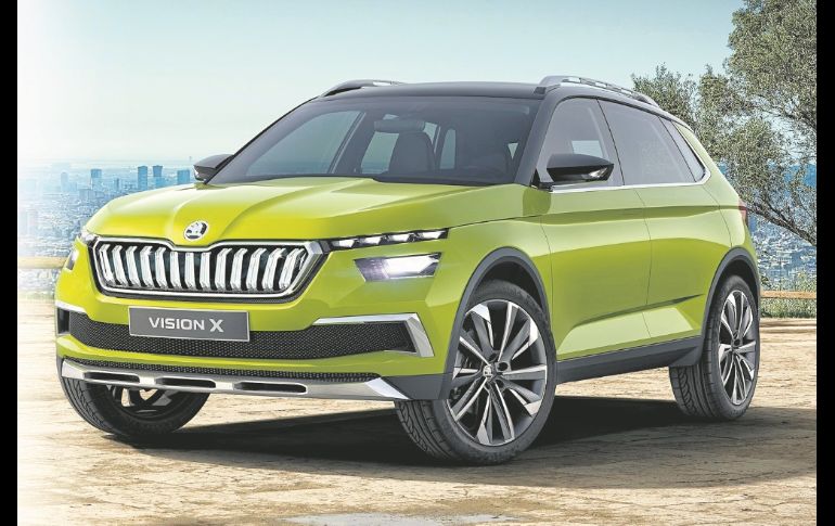 Škoda se atrevió a revelar al Vision X Protoype, una utilitaria que se caracteriza por ofrecer tres distintas motorizaciones de manera simultánea..