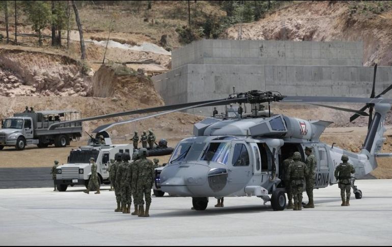 Las víctimas fueron habría sido acribillada por un helicóptero militar. SUN / ARCHIVO