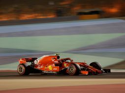 Kimi Raikkonen registró la vuelta más rápida ayer, durante las dos primeras sesiones de prácticas libres. AP/L. Bruno