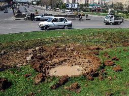 El régimen de Bashar al Asad lanzó una ofensiva el 18 de febrero para reconquistar el último bastión rebelde en la periferia de la capital. EFE/ S. Handout