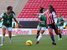 La victoria coloca de manera provisional a las rojiblancas como segundo lugar del Grupo dos. TWITTER/@clubleonfemenil
