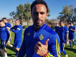 Esqueda ha participado en cinco encuentros con Arka Gdynia, para un total de 141 minutos. TWITTER/@ArkGdyniaSSA