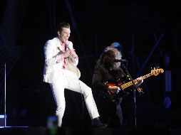 The Killers ofreció un eufórico concierto como los estelares del festival. EL INFORMADOR/G. Gallo