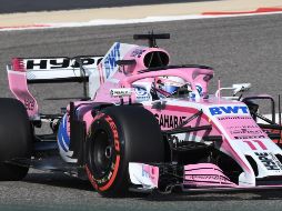 Pérez se muestra optimista y ya piensa en el próximo Gran Premio, que se disputará en China la semana próxima. TWITTER/@Escuderiatelmex