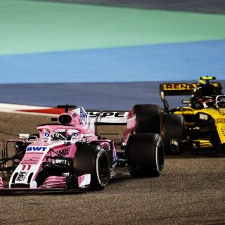 "Checo" Pérez es sancionado y termina GP de Bahréin en lugar 16